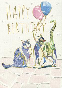 Happy Birthday! 2 Katzen